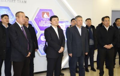 黑龍江大學(xué)校長(zhǎng)付宏剛到公司調(diào)研